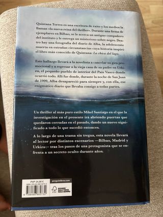 La Chica Del Lago, Mikel Santiago