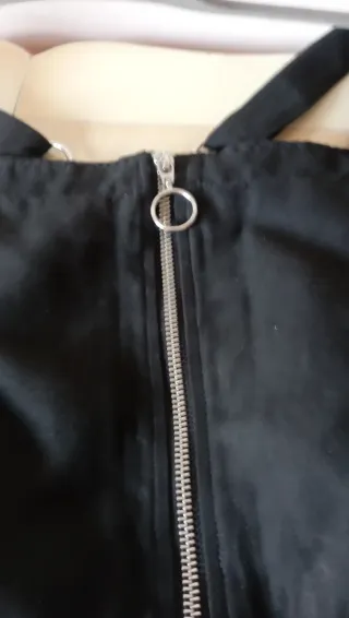 Falda Peto Mini Negra