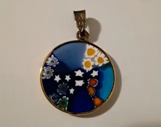 Murrina Antica Argento 925 Placcata Oro 24kt