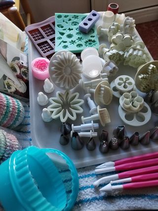 Repostería set  60 piezas variadas