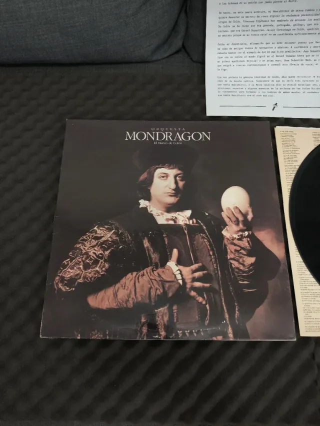 Vinilo Orquesta Mondragón El Huevo de Colón