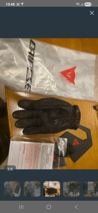 Guantes de moto  Dainese Piel 1972  XL