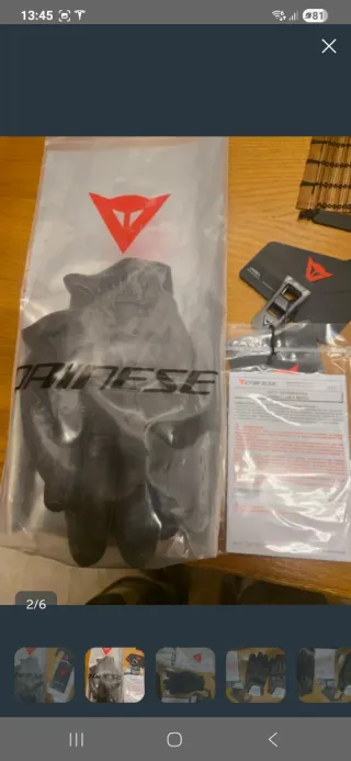 Guantes de moto  Dainese Piel 1972  XL