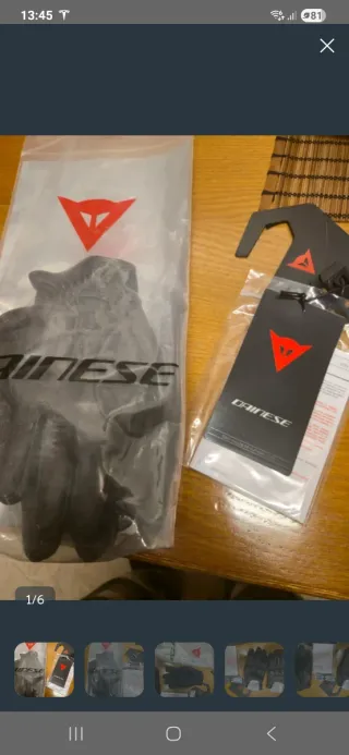 Guantes de moto  Dainese Piel 1972  XL