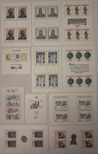 Pacchetto album e circa 400 francobolli