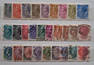 Pacchetto album e circa 400 francobolli