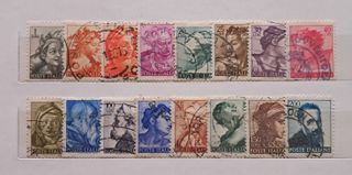 Pacchetto album e circa 400 francobolli