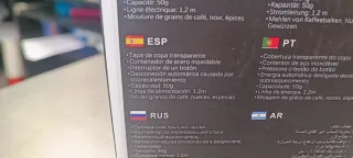 Molinillo Cafe eléctrico