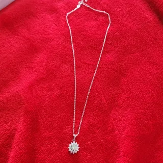 Colgante Plata Moissanita