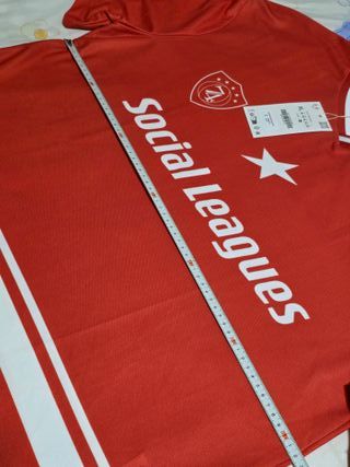 Camiseta fútbol retro XL boxy fit streetwear