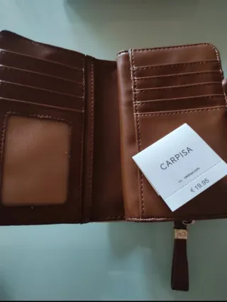 Portafoglio Carpisa Beige e Marrone