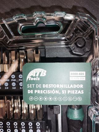 Set Destornillador Precisión ATB Tools 51 Piezas