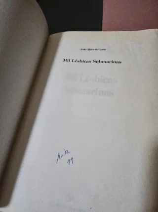 Mil Lésbicas Submarinas, Livro