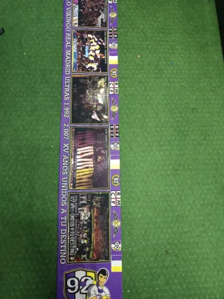 Bufanda Real Madrid Orgullo Vikingo 1992