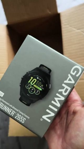 Garmin Forerunner 265S Smartwatch Negro/Gris