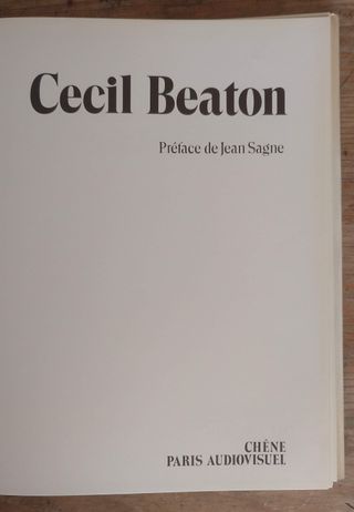 Cecil Beaton. Espace Cardin. Paris. 1984 de segunda mano por 16