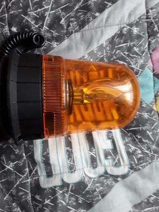 Sirena Rotativa 12V Naranja