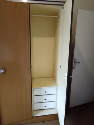 Mueble de salón vintage madera y metal