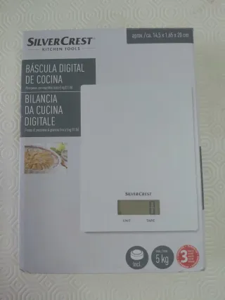 Bilancia da cucina digitale SilverCrest