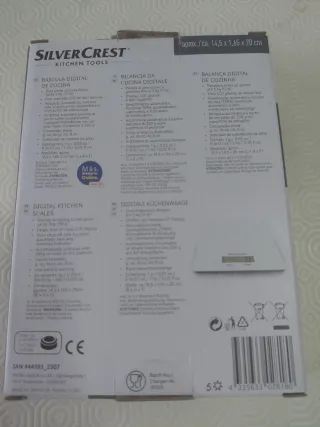 Bilancia da cucina digitale SilverCrest