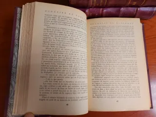Memorias de Casanova. 11 tomos en 3 vols. Años 30.