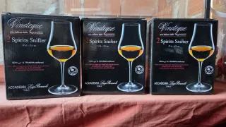 6 Calici Luigi Bormioli Vinoteque Spirits Snifter