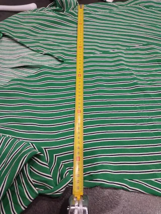 Blusa s'Olivier a righe verdi tg 48 italiana.