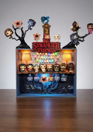 Expositor Stranger Things Habitación Byers