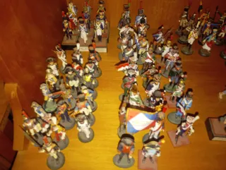 Collezione di soldatini di piombo