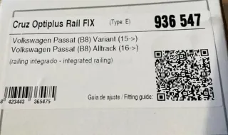 Kit Cruz Optiplus FIX 936-547 VW Passat