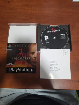 🇪🇸Juego PS1 Apocalypse Bruce Willis PAL