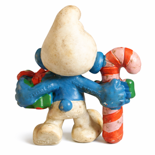 Figura Pitufo Navidad 1982 - Peyo / Schleich