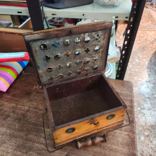 Brasero antiguo para pies