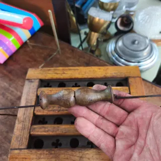 Brasero antiguo para pies