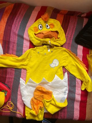 Disfraz Pollito 12-18 Meses