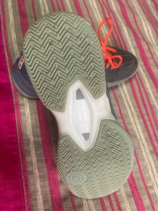 Zapatillas Padel NOX Naranja y Gris