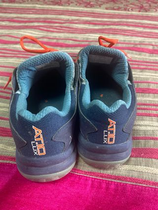 Zapatillas Padel NOX Naranja y Gris