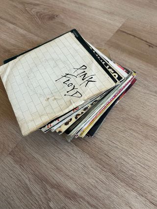 Lote 37 discos vinilo 7 pulgadas