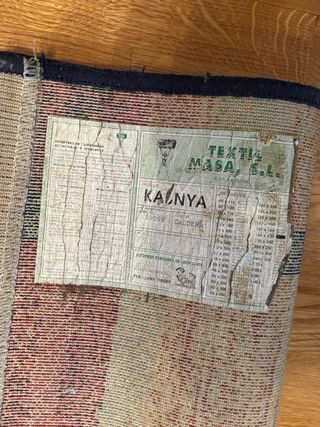 Alfombra de salón diseño rayas