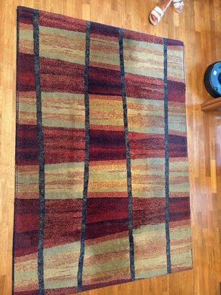 Alfombra de salón diseño rayas