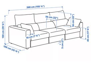 Sofá Cama Gris 3 Plazas