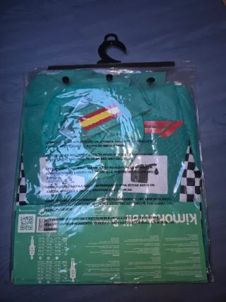 Disfraz piloto carrera talla S