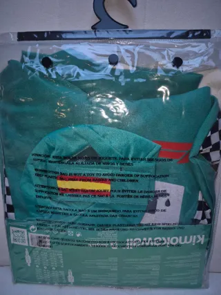 Disfraz piloto carrera talla S