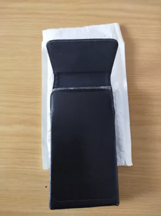 Funda móvil piel con cinturón