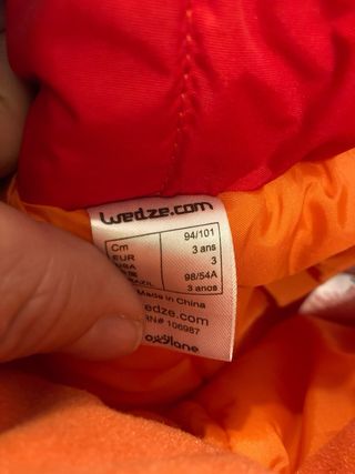 Conjunto Nieve Niño/a 3 Años