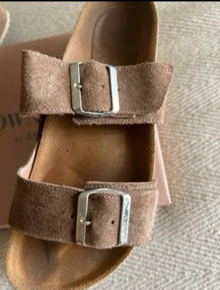 Sandalias Brownie by Andreas Beige/Marrón