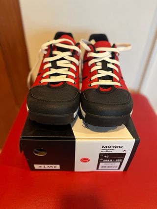 Zapatillas Ciclismo Lake MX169 Talla 45 mtb calas
