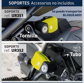 Candado moto con alarma Urban