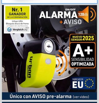 Candado moto con alarma Urban