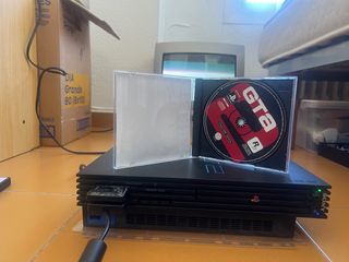 Consola PS2 Fat Negra